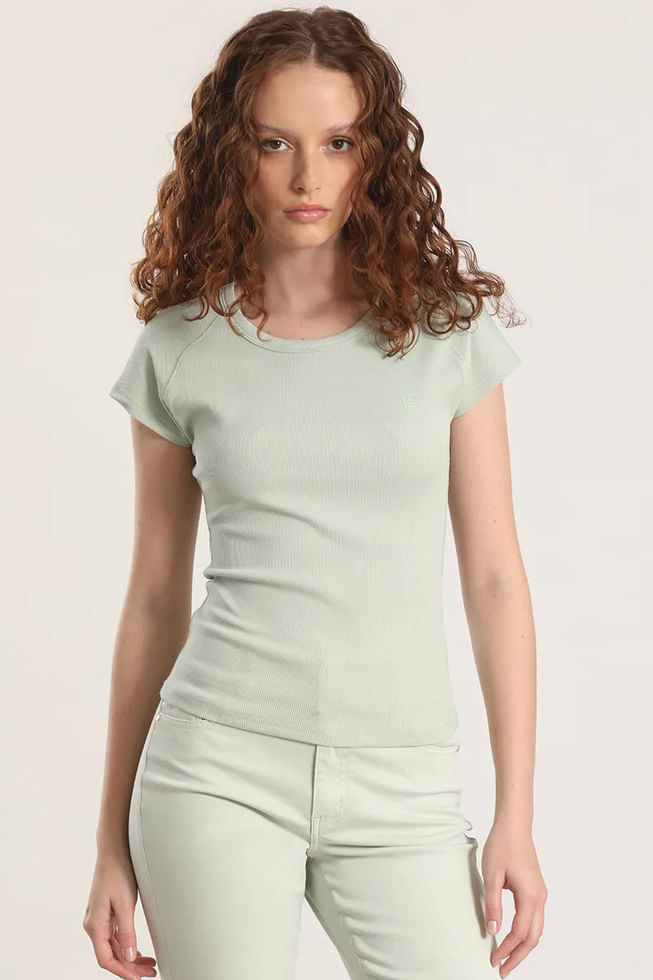 Polera m-c c-polo liola MUJER