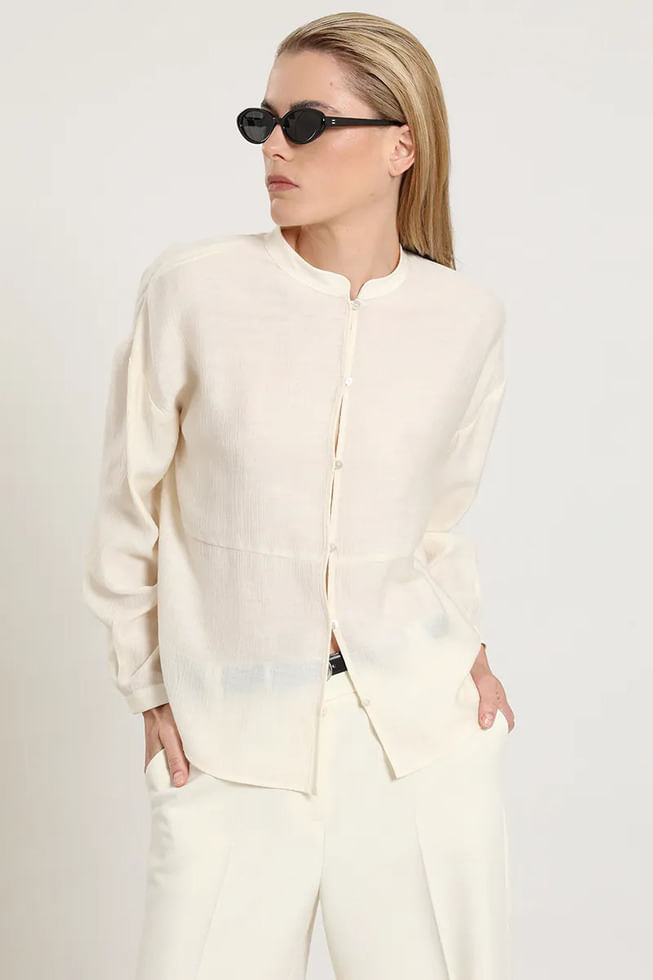 LIOLA Blusa m-larga c-botones liola
