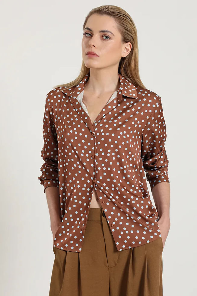 LIOLA Blusa m-l lunares liola